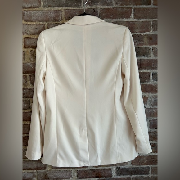 Topshop cream blazer. - Picture 5 of 9